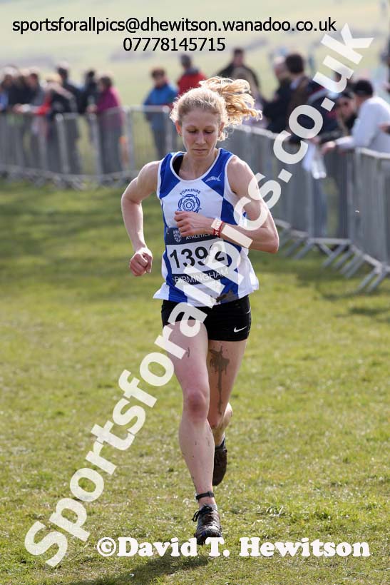 Senior womens 2016 Inter Counties Cross Country Champs. and Cross Challenge Final, Cofton Park, Birmingham. Photo: David T. Hewitson/Sports for All Pics